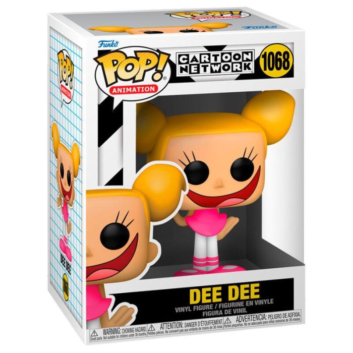 FUNKO Figura POP! Dee Dee del Laboratorio de Dexter, Figura de Vinilo Cartoon Network 9cm Coleccionable 1