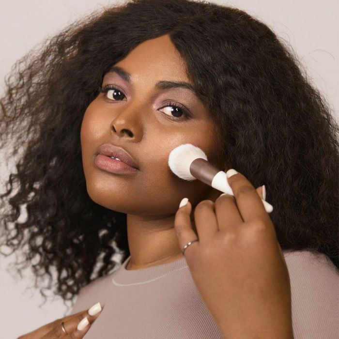 Ecotools Brocha de Maquillaje Plush Powder Brush 1 u 3