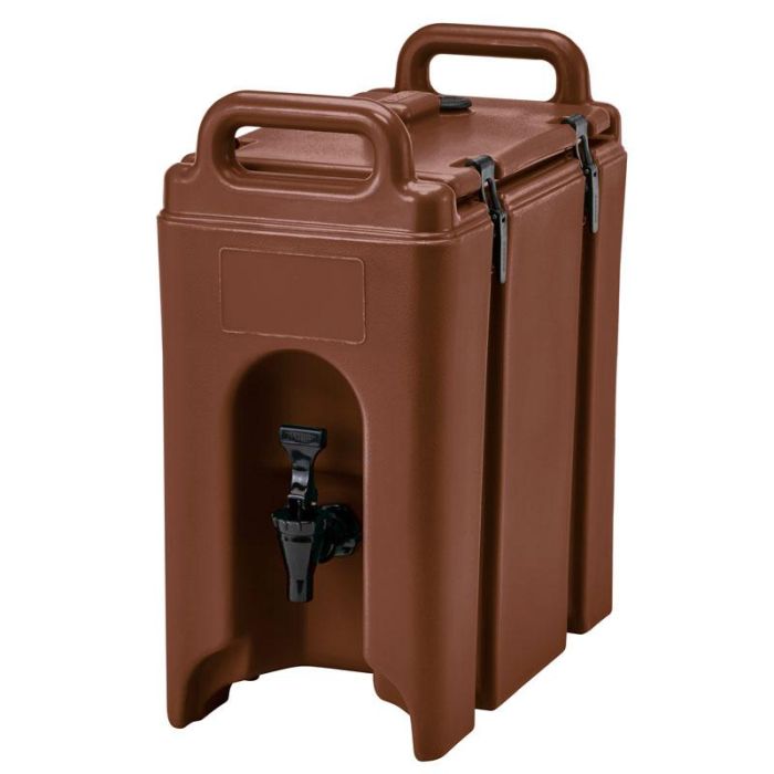 CAMBRO - 250LCD-131 - Contenedor Camtainer isotérmico para líquidos 9,4 L - 42 x 23 x 47 cm - Castaño oscuro