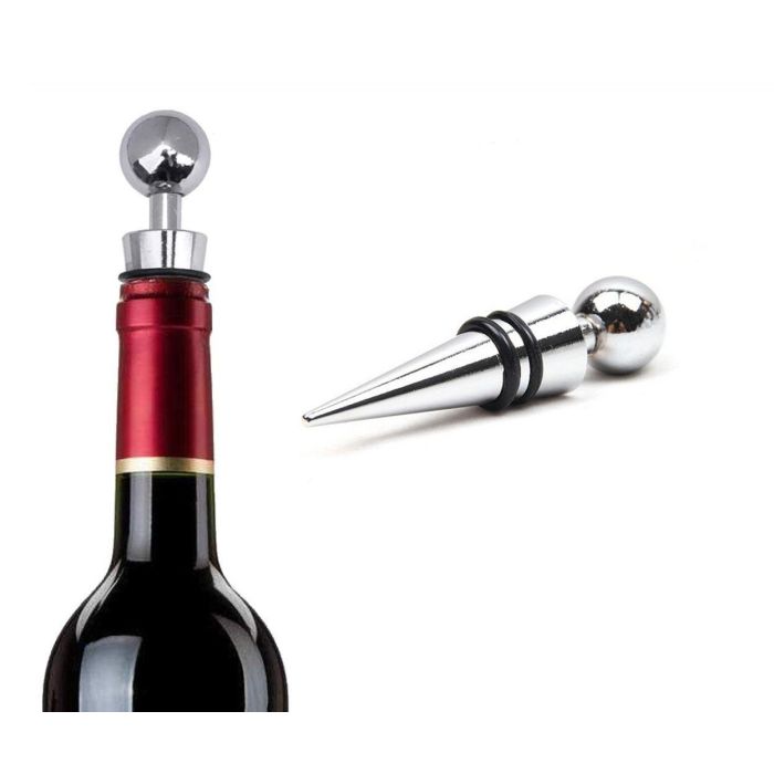 Set de 2 tapones para botella de vino Quttin (12 Cajas) 3 Set de 2 tapones para botella de vino Quttin (12 Cajas) 3