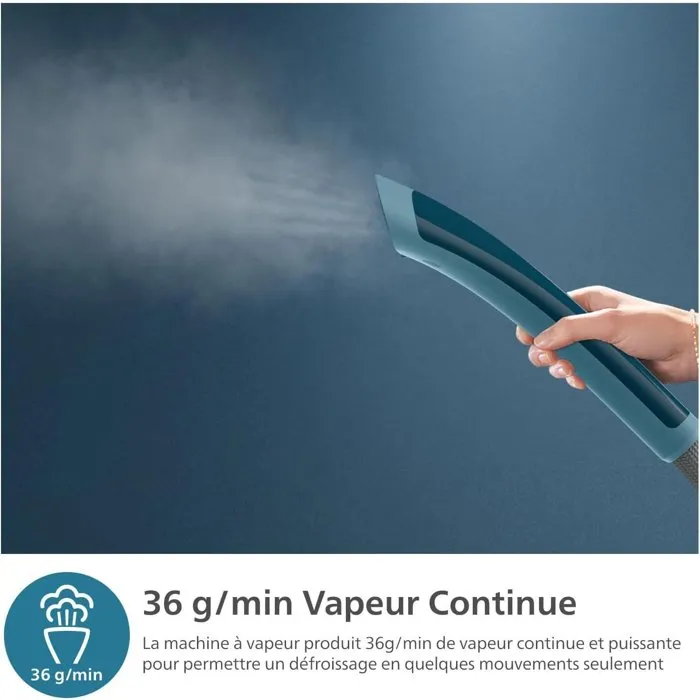 Philips Vaporizador Vertical STE1040/20 - 1800 W, 3 Posiciones, Azul 5