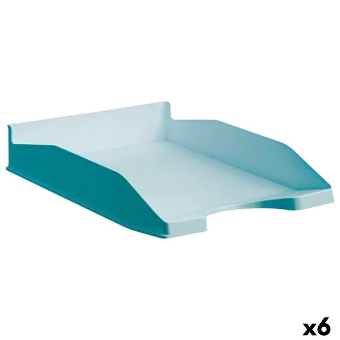 Bandeja para Archivar Archivo 2000 ECOGREEN Azul Reciclable 34,5 x 25,5 x 6 cm (6 Unidades) 0 Bandeja para Archivar Archivo 2000 ECOGREEN Azul Reciclable 34,5 x 25,5 x 6 cm (6 Unidades) 0