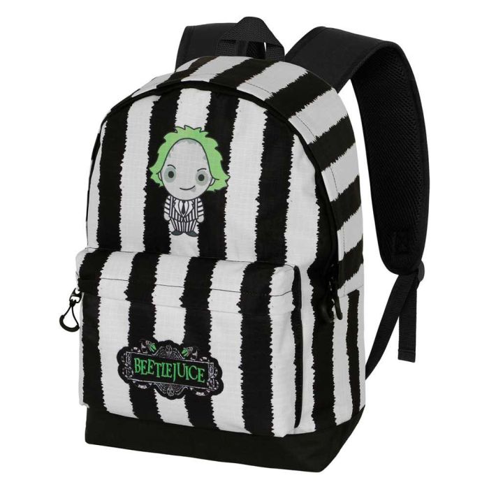 Bitelchús / Beetlejuice Mochila HS FAN 2.2 Stripes, Resistente al Agua, Blanco 1 Bitelchús / Beetlejuice Mochila HS FAN 2.2 Stripes, Resistente al Agua, Blanco 1