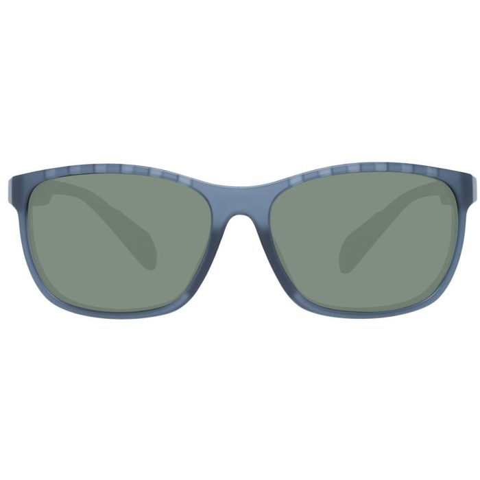 Marcolin SP0014 20N Gafas de sol para hombre, diseño cuadrado, montura grey/other, cristales verdes, puente 16 mm, calibre 62 mm, patillas 130 mm 2