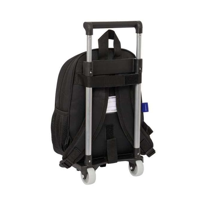 Mochila Escolar con Ruedas F.C. Barcelona Negro 27 x 33 x 10 cm Mochila Escolar con Ruedas F.C. Barcelona Negro 27 x 33 x 10 cm