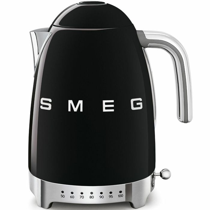 Smeg KLF04BLEU Tetera Eléctrica 50s Style Negra