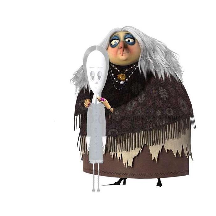 My Other Me Disfraz de Abuela Addams para Adulto Talla M, Incluye Vestido, Mantilla y Máscara con Peluca 0 My Other Me Disfraz de Abuela Addams para Adulto Talla M, Incluye Vestido, Mantilla y Máscara con Peluca 0