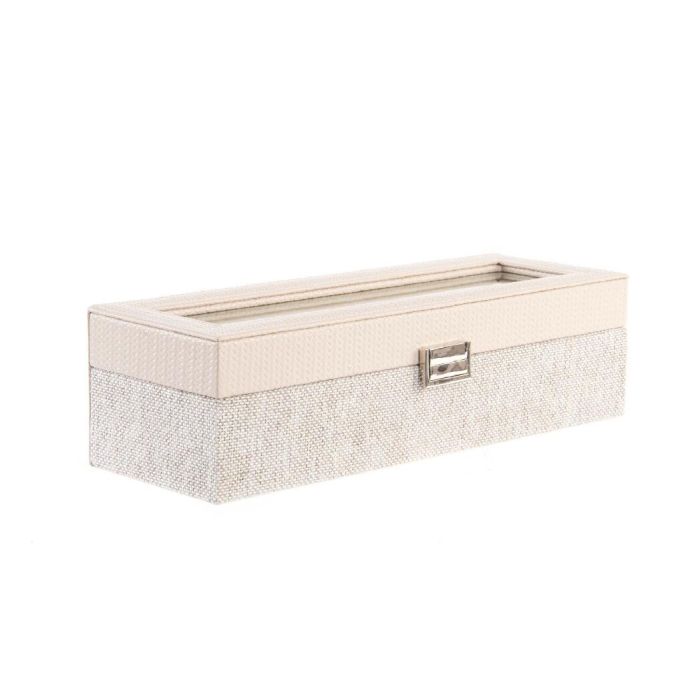 Relojero Romantico DKD Home Decor Lila 11 x 9 x 33 cm