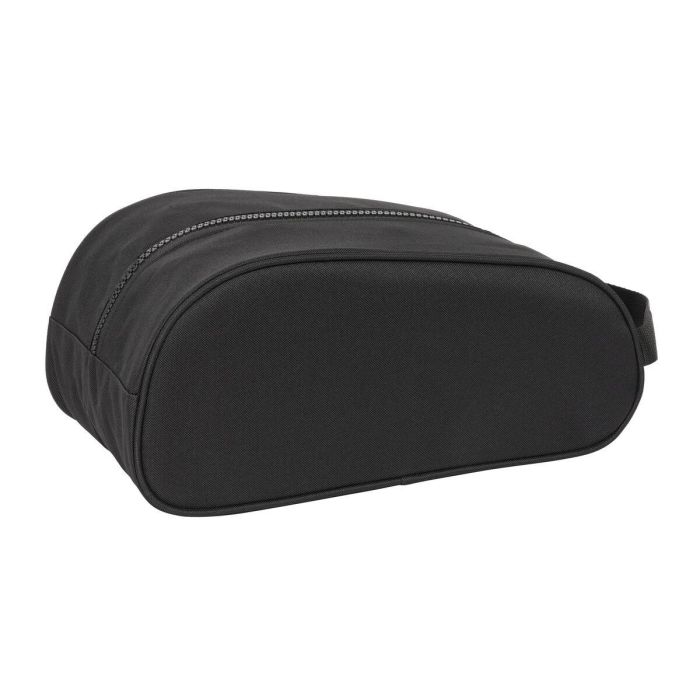Zapatillero de Viaje F.C. Barcelona Black Negro 34 x 15 x 18 cm 1 Zapatillero de Viaje F.C. Barcelona Black Negro 34 x 15 x 18 cm 1