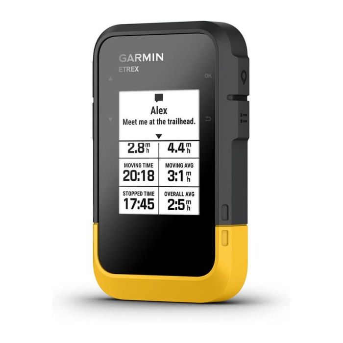 Garmin eTrex SE - Navegador GPS portátil resistente al agua IPX7, pantalla de 5,59 cm (2.2"), Bluetooth, geocaching, batería AA, color negro y amarillo 1