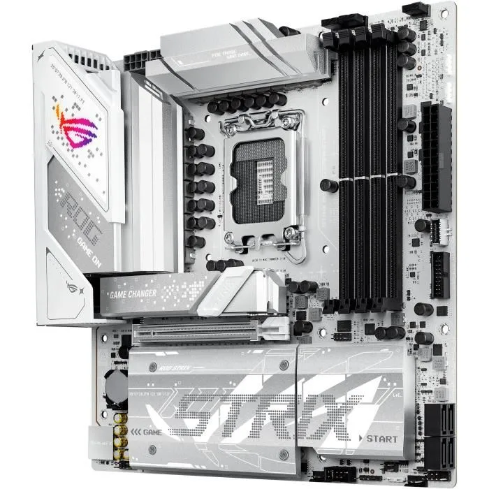 ASUS ROG STRIX B860-G GAMING WiFi LGA1851 Intel B860 DDR5 Micro ATX con Wi-Fi 7 y Bluetooth 5.4 para PC 5