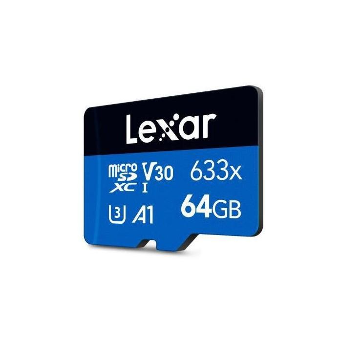 Tarjeta Micro SD Lexar LMS0633064G-BNNNG 64 GB