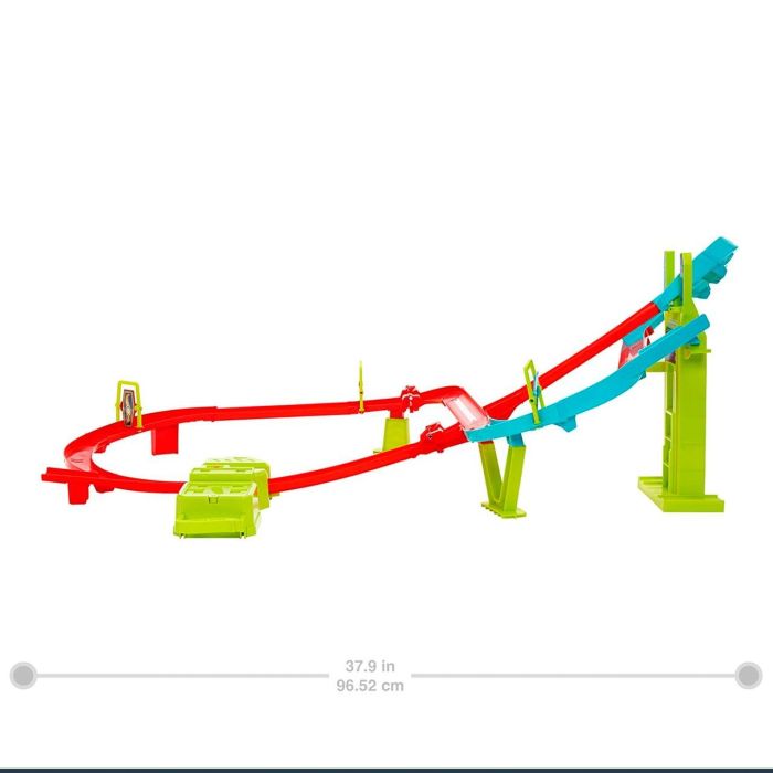 Mattel Hot Wheels Pista Neon Speeders A Toda Velocidad HPC07 Conjunto de Pista Infantil 1