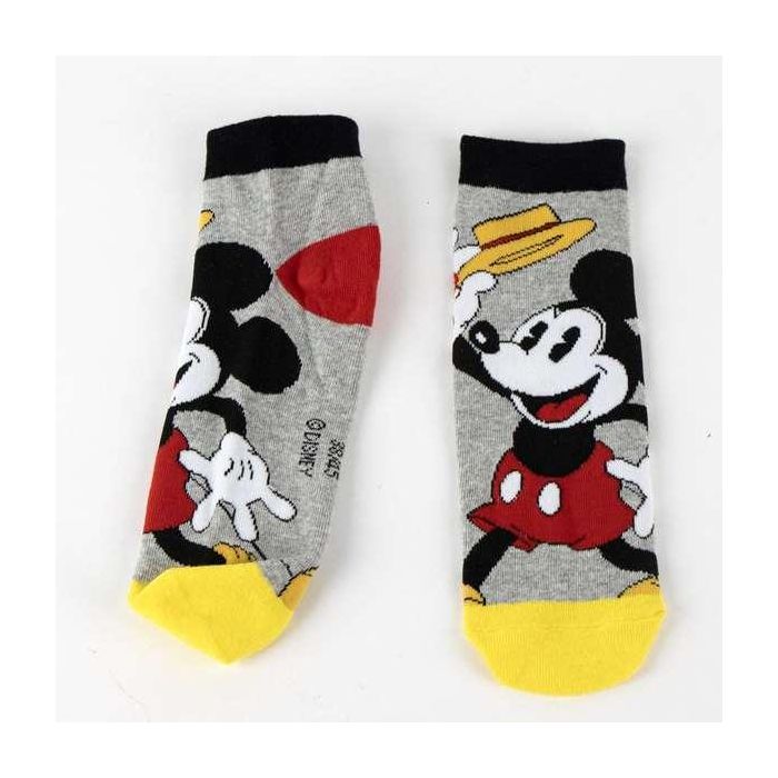 Cerdá Calcetines Tobillero Mickey Pack Sin Talla Unisex Niños 3 Cerdá Calcetines Tobillero Mickey Pack Sin Talla Unisex Niños 3