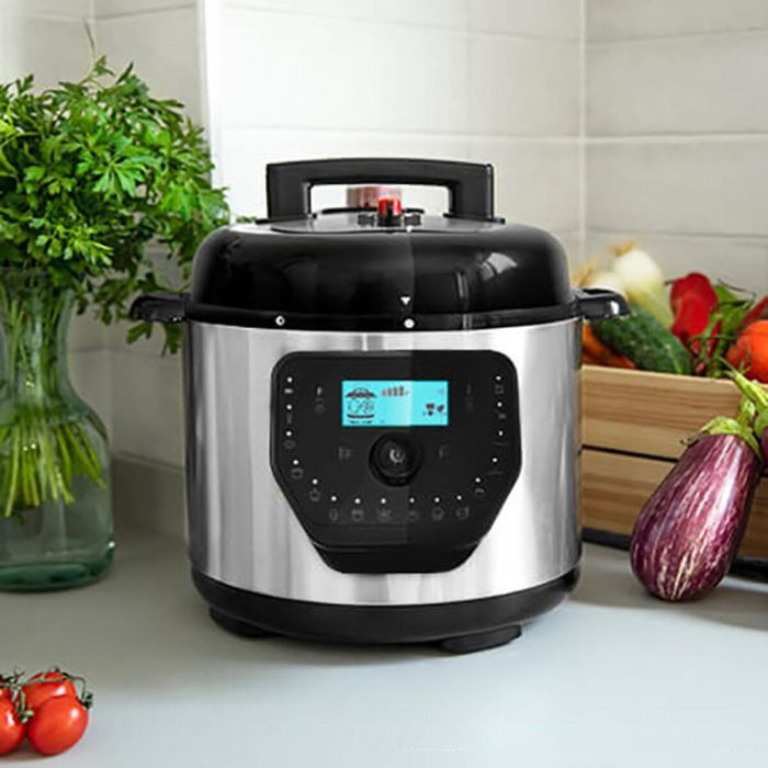 Robot de Cocina Cecotec H Deluxe 6 L LCD Acero 1000 W 6 L 8 L 1