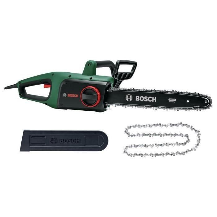 Bosch UniversalChain 40 Motosierra Eléctrica 1800W, 12m/s, Sistema SDS, Ligera y Ergonómica, para Cortar Leña y Ramas 5 Bosch UniversalChain 40 Motosierra Eléctrica 1800W, 12m/s, Sistema SDS, Ligera y Ergonómica, para Cortar Leña y Ramas 5