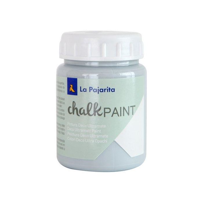 Pintura Chalk Paint La Pajarita 75 Ml (Bote) Azul Cristal Cp-13 6 unidades