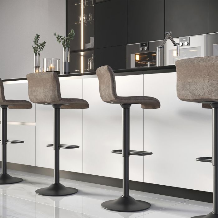 Emuca Base giratoria Giro 4, 100kg, Acero, Cincado 3