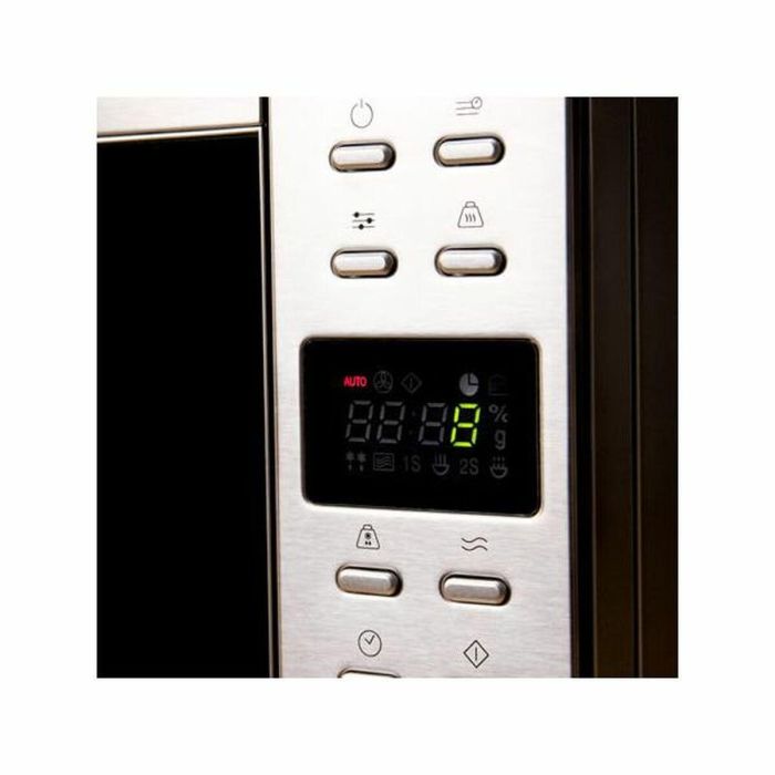 Cecotec 01399 Microondas con grill 20 L 700W / 900W sin plato digital, 9 funciones, interior cerámico encimera Negro, Acero 3
