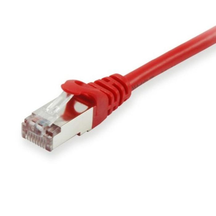 Equip Latiguillo Cable de Red Ethernet RJ45 Cat.6A S/FTP, Doble Blindaje para Redes 10 Gigabit, Conectores Chapados en Oro, Baja Emisión de Humos (LSZH)