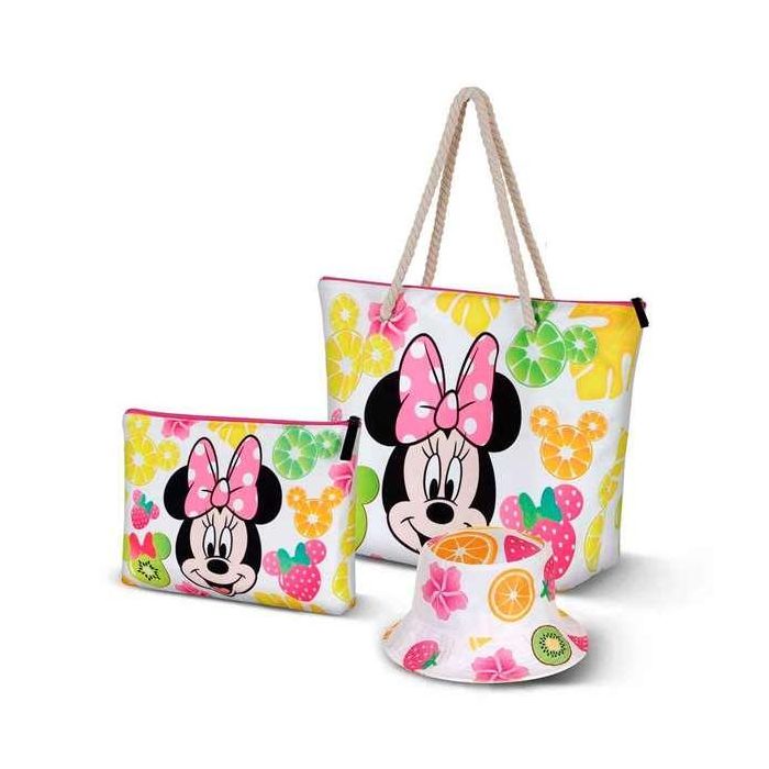 Karactermania Bolso Playa Minnie Soleil Fruits Poliéster 37x52x17 cm 8
