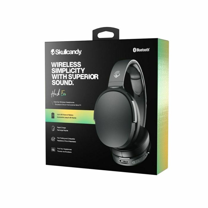Auriculares de Diadema Skullcandy S6HVW-N740 Negro True black 16