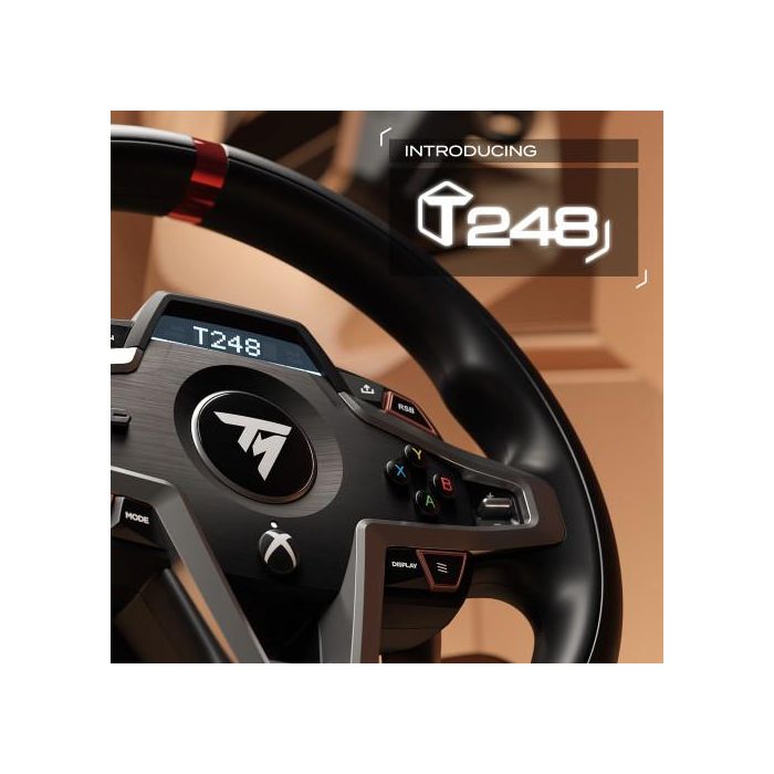 Thrustmaster T248 Volante de Carreras y Pedales Magnéticos para Xbox Series X/S, Xbox One, PC 8