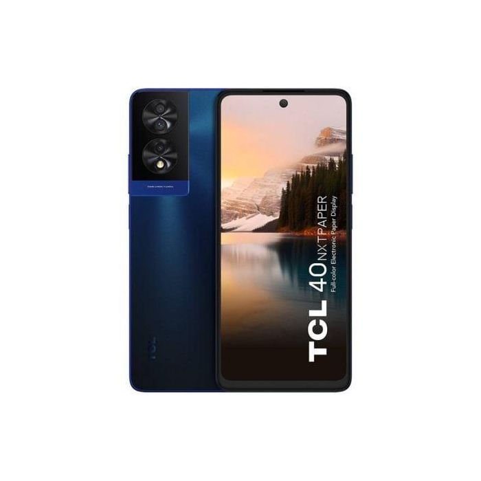 TCL 40 NXTPAPER 17,2 cm (6.78") SIM doble Android 13 4G USB Tipo C 8 GB 256 GB 5010 mAh Azul TCL 40 NXTPAPER 17,2 cm (6.78") SIM doble Android 13 4G USB Tipo C 8 GB 256 GB 5010 mAh Azul