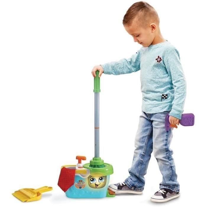 VTech Carrito de limpieza Little Magi'clean 1,2,3 Imitate Me - Juguete musical con accesorios para niños 5 VTech Carrito de limpieza Little Magi'clean 1,2,3 Imitate Me - Juguete musical con accesorios para niños 5