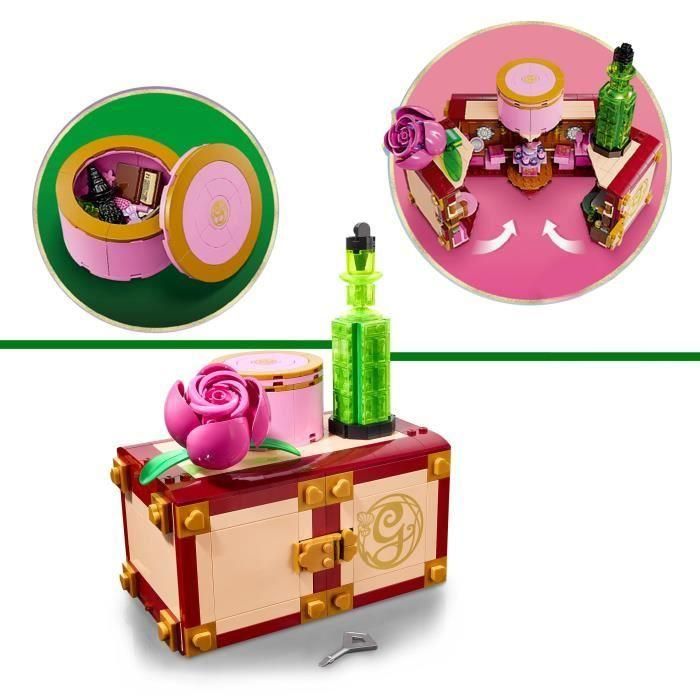 LEGO 75683 Wicked Dormitorio de Glinda y Elphaba - Modelo de coleccionista con minimuñecas 3