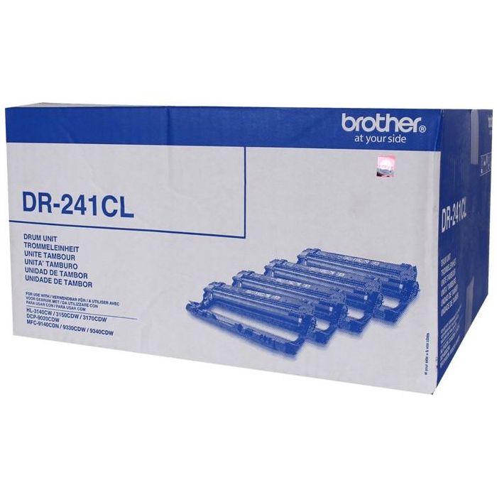 TAMBOR BROTHER DR-241CL PACK MULTICOLOR BK/C/M/Y 15.000PAG 1 TAMBOR BROTHER DR-241CL PACK MULTICOLOR BK/C/M/Y 15.000PAG 1