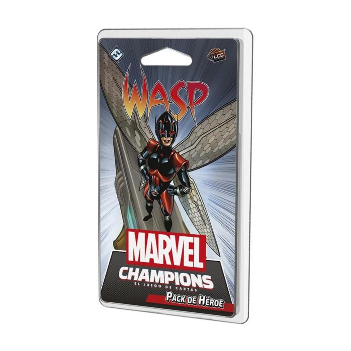 Fantasy Flight Games Marvel Champions Wasp Pack de Héroe 60 Cartas Juego de Mesa