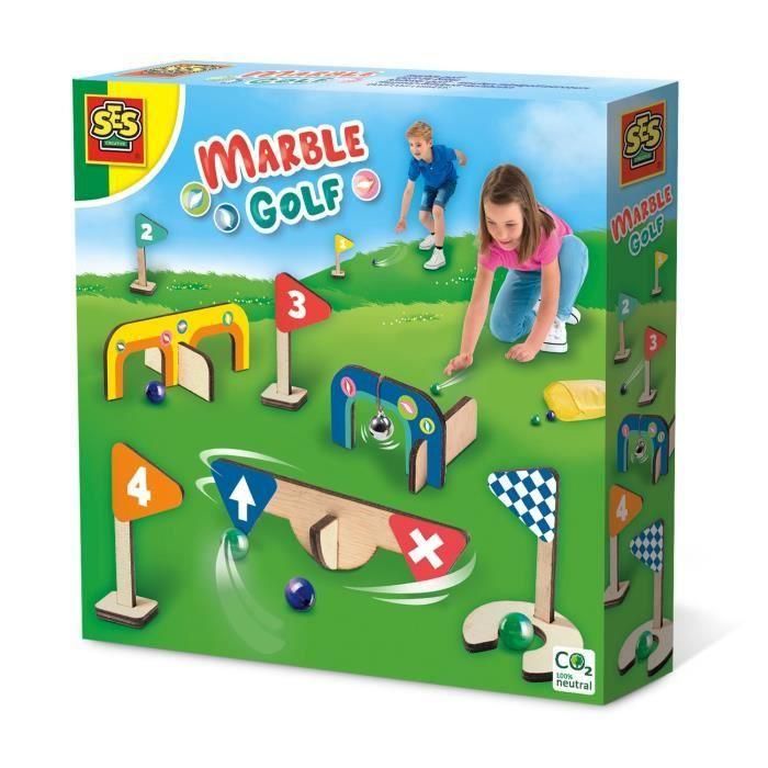 Ses Creative SES8710341023027 Ruta de madera de Minigolf 2