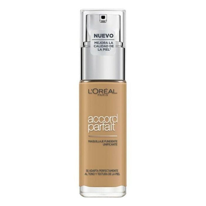Base de Maquillaje Fluida Accord Parfait L'Oreal Make Up (30 ml) (30 ml) 12 Base de Maquillaje Fluida Accord Parfait L'Oreal Make Up (30 ml) (30 ml) 12