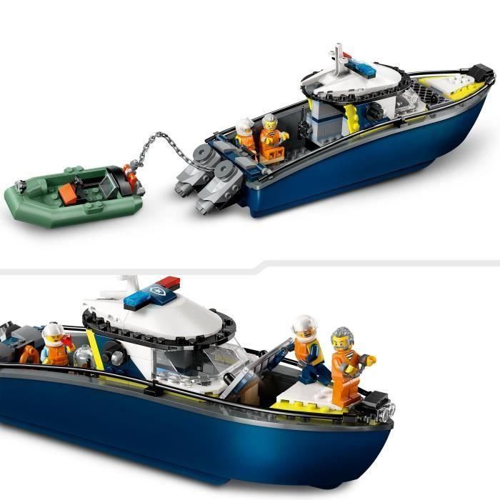 LEGO City 60456 Persecución en lancha policial - Juguete para niños a partir de 6 años 2 LEGO City 60456 Persecución en lancha policial - Juguete para niños a partir de 6 años 2