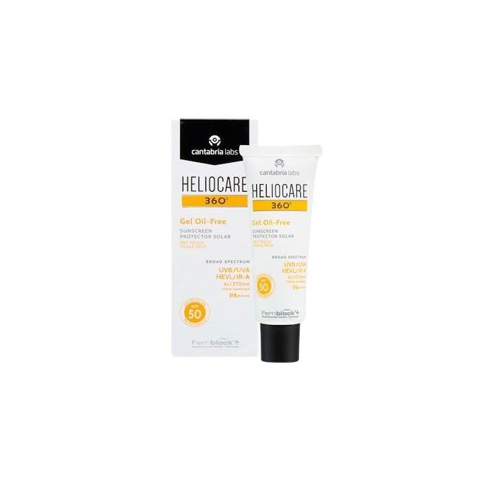 Heliocare Protector Solar Facial Gel Oil-Free SPF50 Piel Grasa Acneica Matificante 50 ml