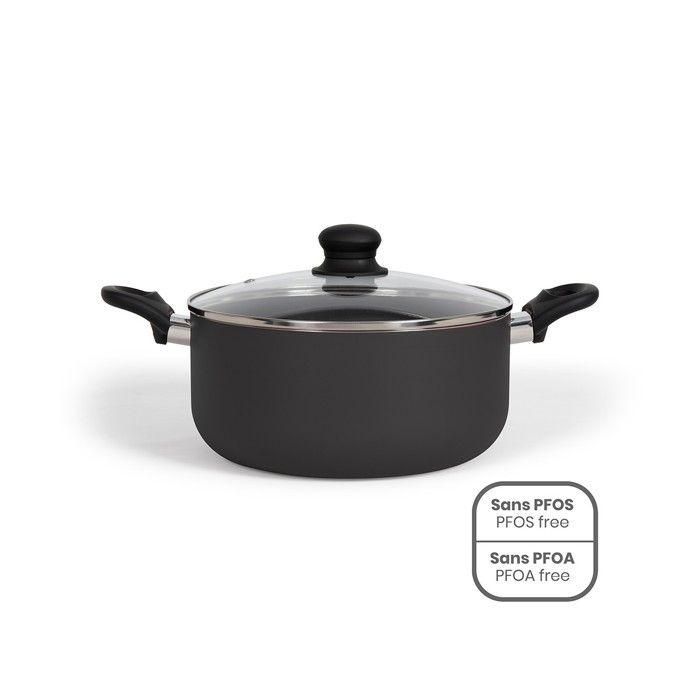 Livoo MEP150N Horno Holandés de 24 cm Negro