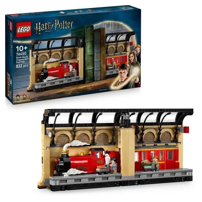 LEGO Harry Potter 76450 Book Nook: Expreso de Hogwarts - Juego para niños a partir de 10 años LEGO Harry Potter 76450 Book Nook: Expreso de Hogwarts - Juego para niños a partir de 10 años