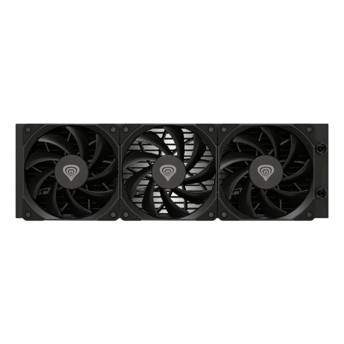 GENESIS NLG-2320 Kit de Refrigeración Líquida para Ordenador de Sobremesa (PC), Carcasa, Color Negro, 3 Ventiladores 12