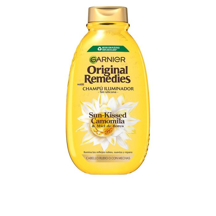 Garnier Original Remedies Champú Iluminador Camomila 400 mL Garnier Original Remedies Champú Iluminador Camomila 400 mL