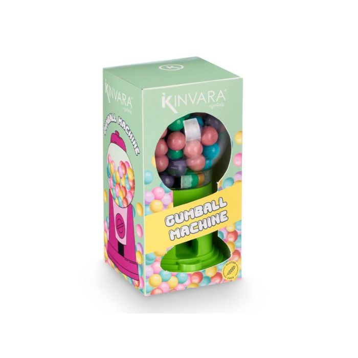 Dispensador de Chicle Kinvara 300gr - Colores Surtidos 10x20x10 cm (12 Unidades) 2 Dispensador de Chicle Kinvara 300gr - Colores Surtidos 10x20x10 cm (12 Unidades) 2