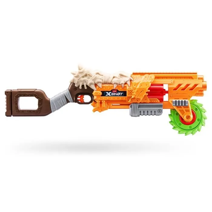 Zuru Lanzador de Dardos X-SHOT Horrorfire Doomsday, Cuchilla Giratoria de Espuma, Alcance 27 m, 16 Dardos Incluidos 5 Zuru Lanzador de Dardos X-SHOT Horrorfire Doomsday, Cuchilla Giratoria de Espuma, Alcance 27 m, 16 Dardos Incluidos 5