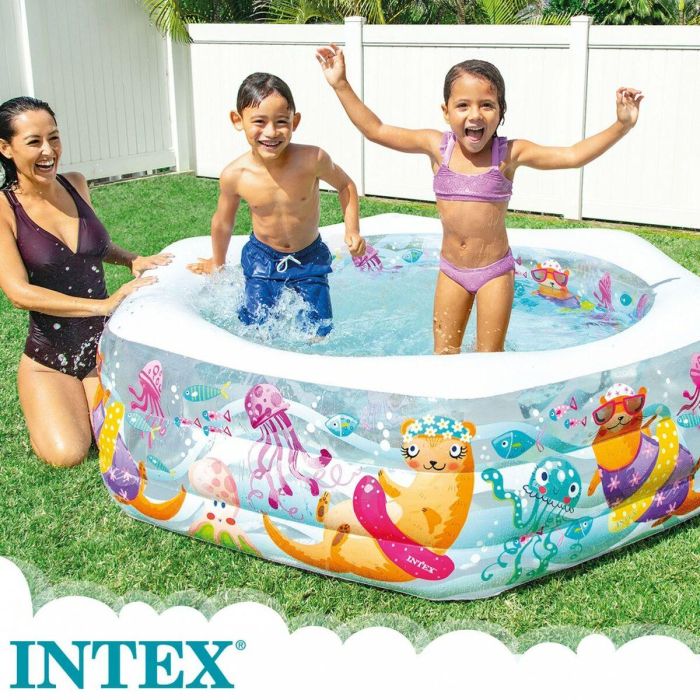 Piscina Hinchable Intex Acuario 510 L 191 x 61 x 178 cm (3 Unidades) 2 Piscina Hinchable Intex Acuario 510 L 191 x 61 x 178 cm (3 Unidades) 2