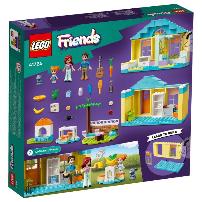 Lego 41724 Friends La Maison de Paisley – Set de construcción Casa de juguete niños 4+ con accesorios y mini-muñecas 2