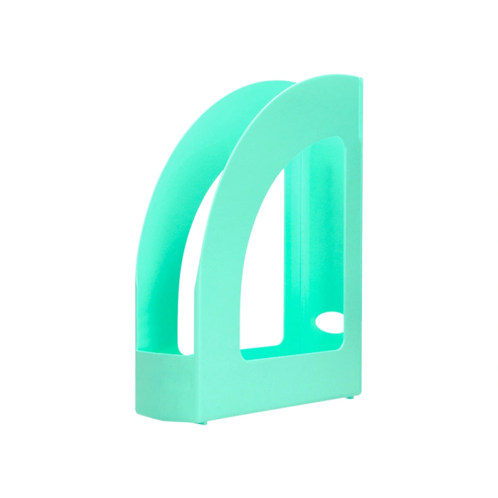 Q-connect Revistero Plástico Verde Menta 320x250x80 mm 4