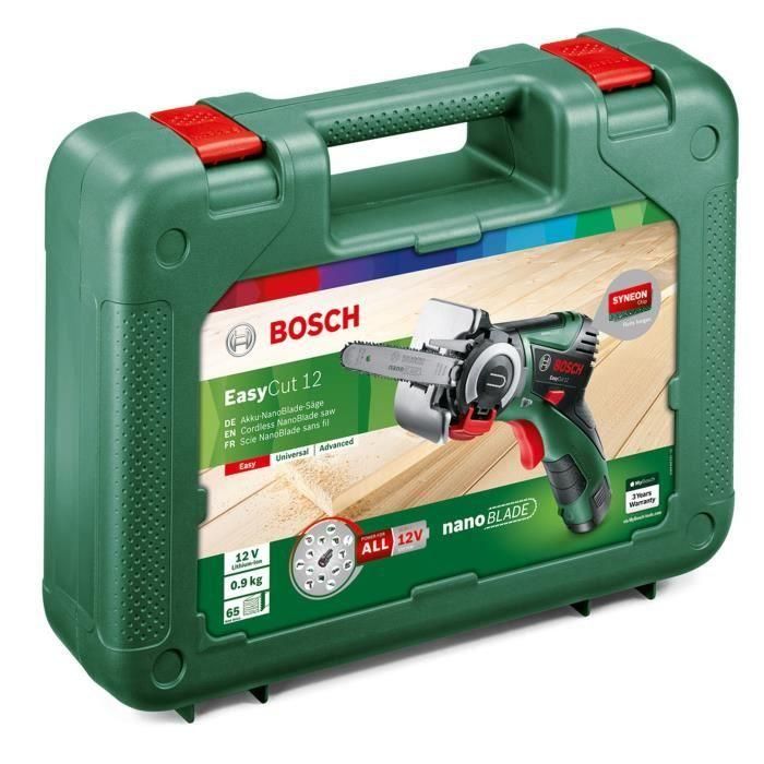 Sierra multiusos BOSCH EasyCut 12 - 12 V 2.5 Ah 1