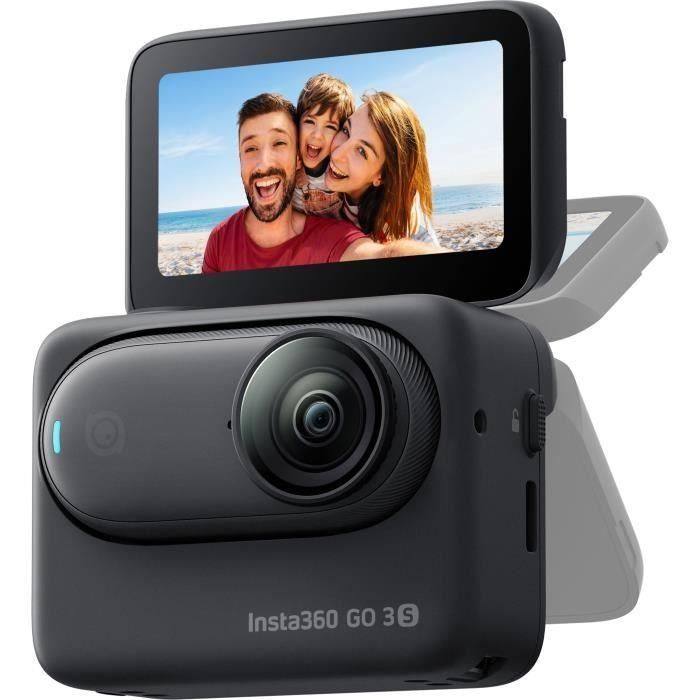 Insta360 INS1719535833834 Go 3S Cámara de acción 128GB 4K Ultra HD WiFi Bluetooth Negra 1 Insta360 INS1719535833834 Go 3S Cámara de acción 128GB 4K Ultra HD WiFi Bluetooth Negra 1