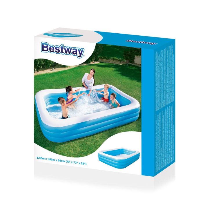 Piscina Hinchable para Niños Bestway Multicolor 305 x 183 x 56 cm 4