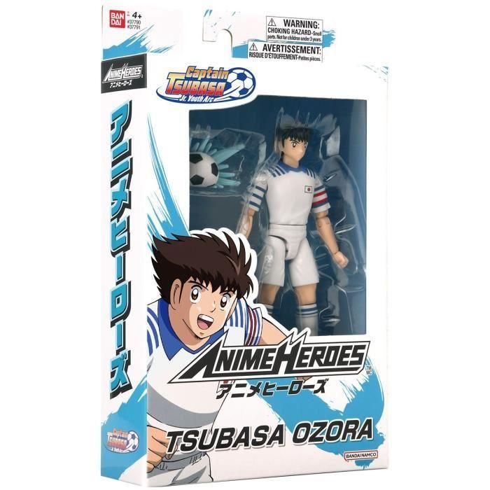 Bandai 37791 Anime Heroes Figura Coleccionable Capitán Tsubasa Tsubasa Ozora 17 cm Articulada 16 Puntos con Balón 5 Bandai 37791 Anime Heroes Figura Coleccionable Capitán Tsubasa Tsubasa Ozora 17 cm Articulada 16 Puntos con Balón 5