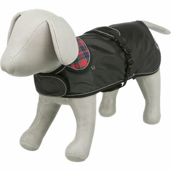 Abrigo para Perro Trixie Hermy Negro Rojo XS 9 Abrigo para Perro Trixie Hermy Negro Rojo XS 9